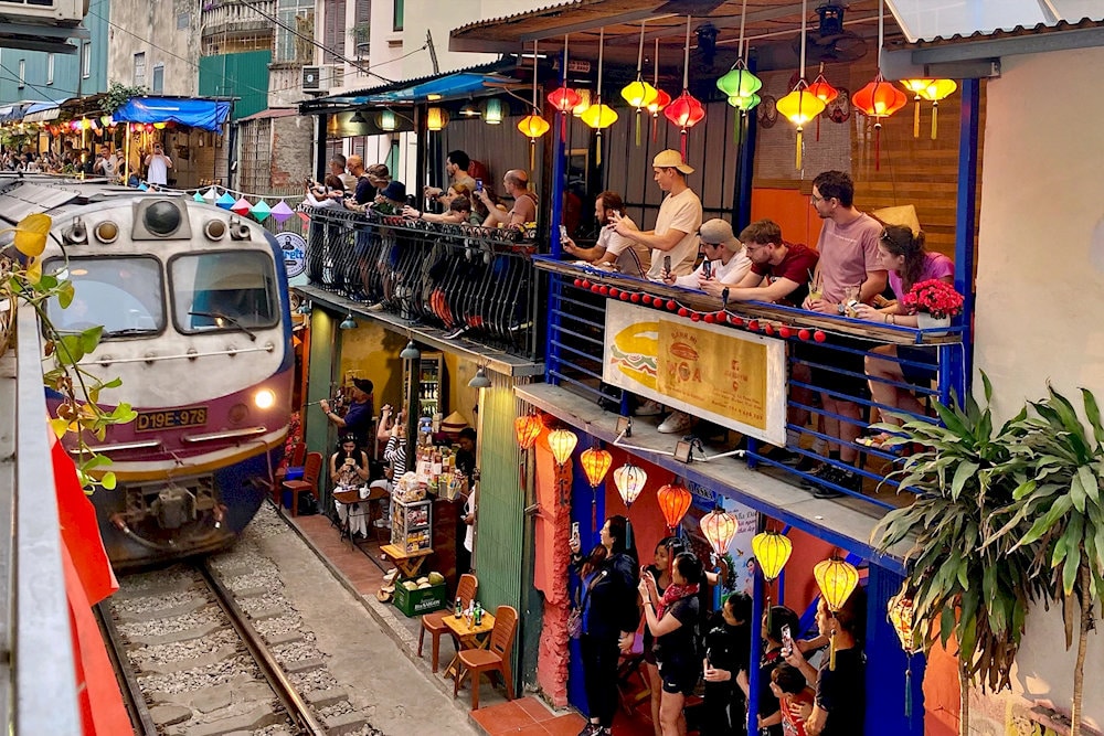 A blend of danger and charm makes Hanoi Train Street unforgettable 